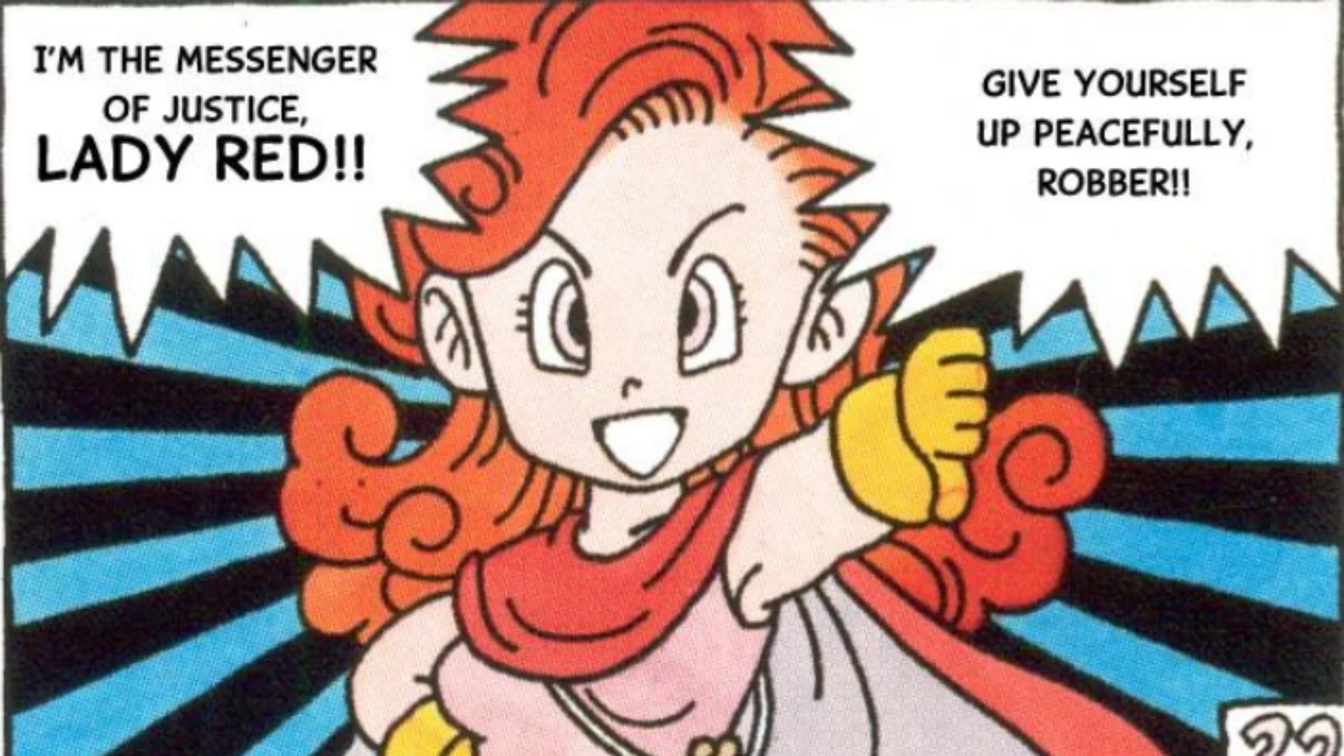 lady red manga